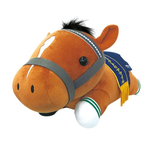 サラブレッドコレクション ねそべりBIG ぬいぐるみ 約36CM (ウオッカ