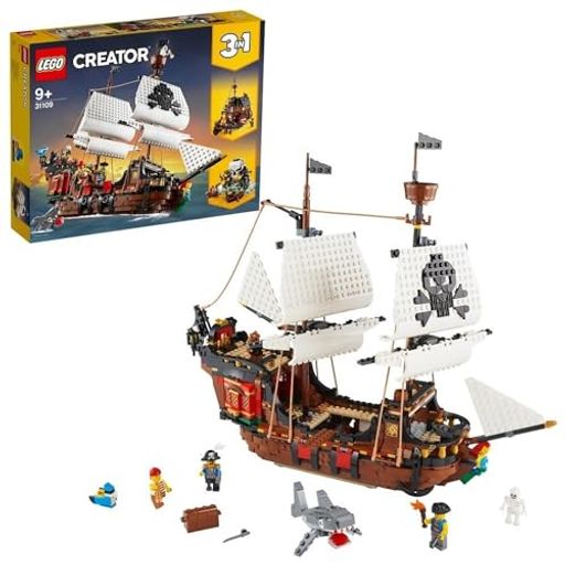 レゴ(LEGO) クリエイター 海賊船 おもちゃ 玩具 誕生日 プレゼント ブロック 男の子 女の子 子供 9歳 10歳 11歳 小学