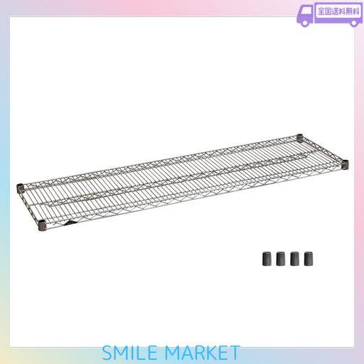 ドウシシャ ルミナスレギュラー スチールラックパーツ スチール棚板 幅152×奥行46CM SHL1545SL スリーブ4個付き 耐荷重250KG 頑丈 業務用 スチールシェルフ 追加棚板 天板 防錆加工 ポール径25MM…