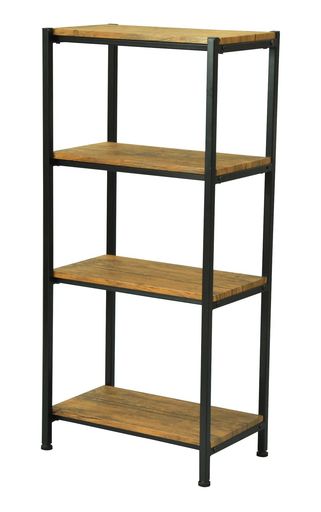 エイアイテック(AITECH) AIS ブロンクス 4段ラック 高さ108CM ブラウン ABX-200 BR