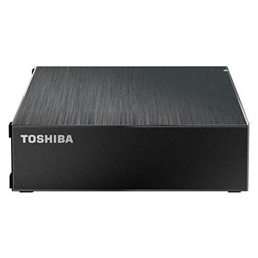 東芝 外付け ハードディスク 2TB 【 テレビ録画 / 4K / WINDOWS/MAC / PS4 / バッファロー製NASNETM 対応 】 静音 コンパクト CANVIO DESKTOP HD-TDA2U3-B/N