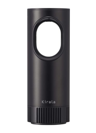 【バッテリー非搭載】オゾン除菌ポータブル空気清浄機 PICCO ブラック KIRALA AIR