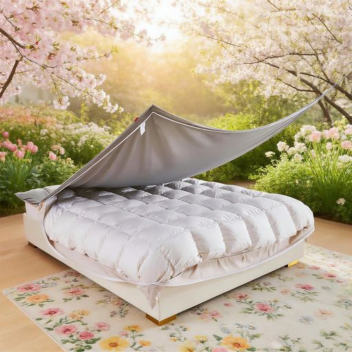 REDSSEN 布団カバー シングル 3ステップで交換 簡単時短でストレスフリーな寝具カバーセット グレー スッと掛ける 三サイド全開ファスナー パチッと止めるスナップ式ホック 洗いざらし シ…