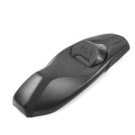 ENTROTECH PCX125/150/160専用 シート ローダウン カスタム クッション バックレスト付き 2CM シート下げ バイク ブラック 純正交換