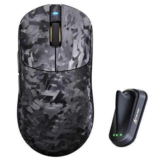 ATTACK SHARK RS3ULTRA ゲーミングマウス ワイヤレス 8000HZ PAW3955MAX 52000DPI 1DPI刻み軽量66G