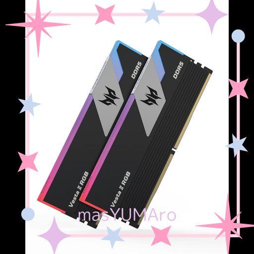 ACER PREDATOR VESTA II DDR5 6000MHZ デスクトップPC用メモリ 32GB