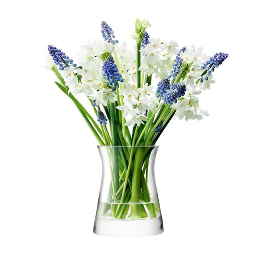 LSA(エルエスエー) フラワーベース(花器) GARDEN POSY クリア 高さ13CM FLOWER(フラワー) G602-13-301