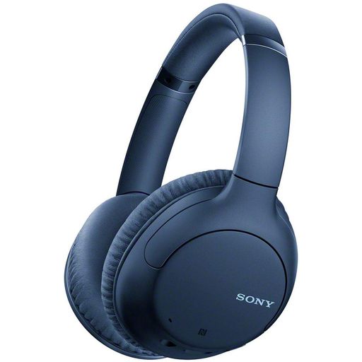 ソニー ワイヤレスノイズキャンセリングヘッドホン WH-CH710N : BLUETOOTH対応 最大35時間連続再生 マイク付き 2020年モデル ブルー WH-CH710N L