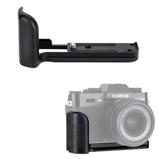 JJC 金属 ハンドグリップ FUJIFILM X-T30 III X-T30 II X-T30 X-T20 X-T10 カメラ適用 MHG-XT10 互換