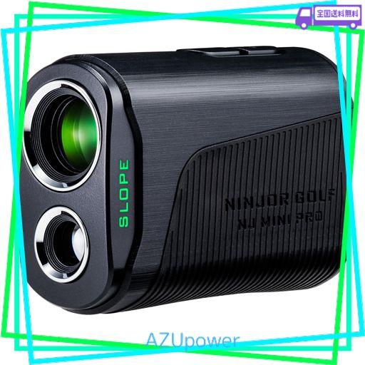 NINJOR GOLF ゴルフ レーザー 距離計 NJ MINI シリーズ コンパクトサイズ 122G ゴルフ距離測定器 (PRO LCD, ブラック)