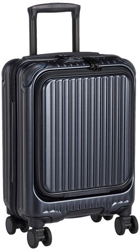 [カーゴ] スーツケース ロッカー 機内持ち込み 多機能モデル CAT235LY ジェットブラック