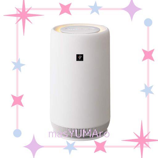 シャープ 小型 空気清浄機 プラズマクラスター 7000 コンパクト ナイトライト付 ホワイト FU-NC01-W