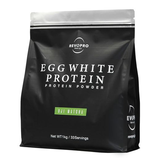 REVOPRO(レボプロ) EGG WHITE PROTEIN (卵白プロテイン) (宇治抹茶, 袋タイプ)
