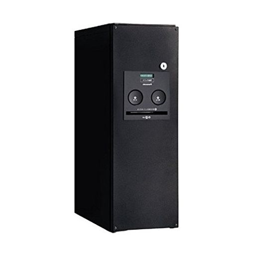 パナソニック(PANASONIC) 戸建住宅用宅配ボックス COMBO スリムタイプ FF(前出し) 左開き 鋳鉄ブラック CTNR4010LTB