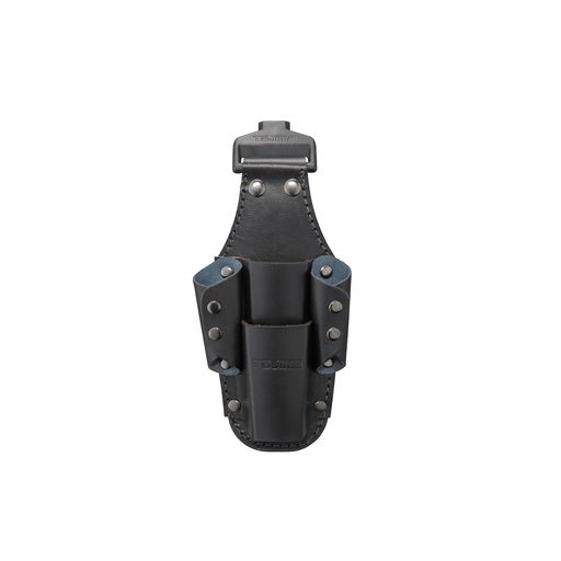 タジマ セフシステム 着脱式工具差し 本革 4本差し 堅牢でしなやかな上質なレザー(牛本革) SFKSK-P4 ブラック 着脱楽々 ベルトに後から装着可能 腰道具の組み換えが簡単 使う道具だけを選…