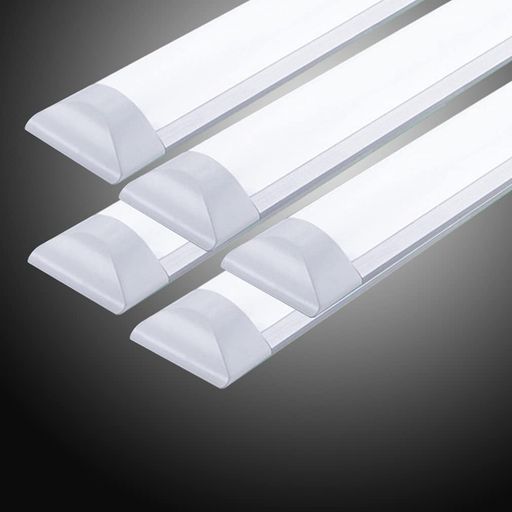 LED蛍光灯 ベースランプ 天井照明 直管？光灯 器具一体型 昼光色(6000K) 120CM 40W 台所用ランプ 工事用ランプ (昼光色 5本)