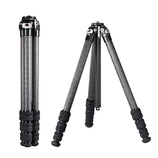 SWFOTO T2841CE 三脚 一眼レフ カメラ コンパクト カーボン トラベル フレキシブル三脚 防水耐荷重15KG