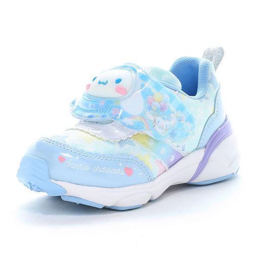 [ムーンスター] スニーカー 光る靴 シナモロール クロミ 運動靴 マジック 14CM~19CM 女の子 SA C040LE サツクス 15.0 CM 2E