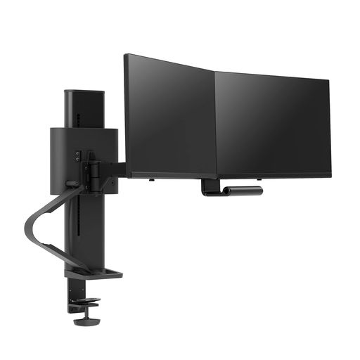 ERGOTRON エルゴトロン TRACE (透写物) デュアル 管するマウント つや消し黒いこと 27in(3.7~9.8KG)まで相応う VESA標準尺度相応う 45-631-224