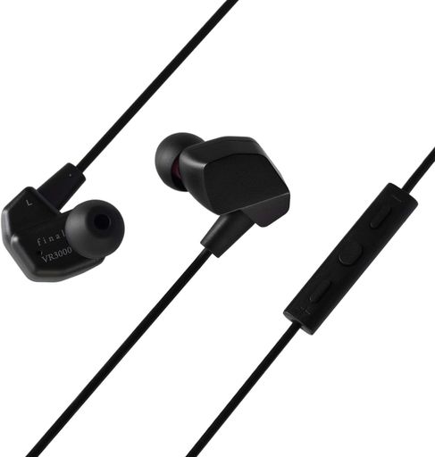 FINAL (ファイナル) VR3000 FOR GAMING MATTE BLACK・有線ゲーミング イヤホン・バイノーラル3Dサラウンド・マイク付き 【ゲーム/VR/バイノーラル/ASMR / 360オーディー推奨】3.5MMプラグ 7,371円
