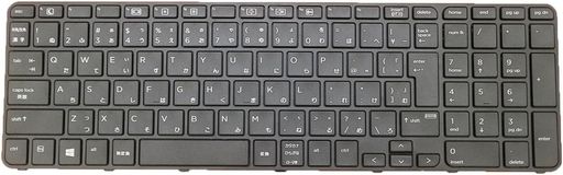 WJZX(忠興部品です) ノートブックキーボード適用するHP PROBOOK 450 G3 455 G3 470 G3 修理交換用 837549-291日本語キーボードブラック