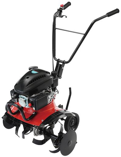 [ナカトミ] エンジン耕運機 排気量98ML 耕幅:620MM 4サイクルエンジン 折りたたみ タイヤ付き 抵抗棒 保証期間1年 小型 家庭用 家庭菜園 ERC-98DQN