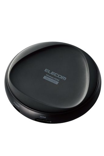 エレコム ワイヤレスHDMI 受信機 エクステンダー 無線 4K(3840×2160)60HZ レシーバー 最大伝送距離:15M サビや劣化に強い金メッキ加工 DH-WLRX1BK
