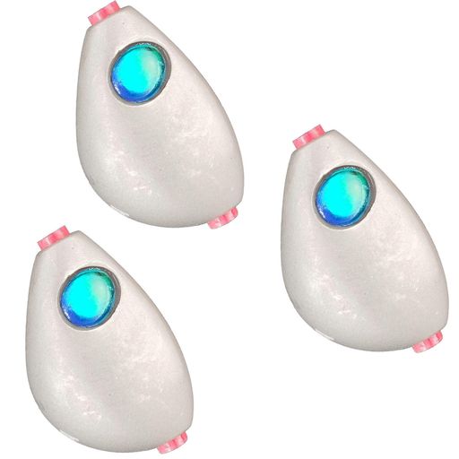 ALLGU タングステン タイラバ ヘッド 鼠流TG(そりゅう) ラットヘッド 無塗装 3個セット 100G 高純度/高比重 鯛ラバ 無垢 無地 自作