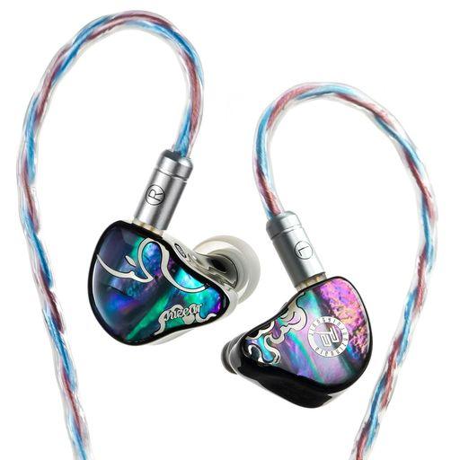 HIFIGO JUZEAR 鳴神 DEFIANT ゲーミングイヤホン 有線インイヤー モニター 3BA + 1DD イアフォンハイエンド HIFI音質 銀メッキ銅ケーブル 2-PIN 0.78MM高遮音性 映画鑑賞/TV視聴/ゲーム用 