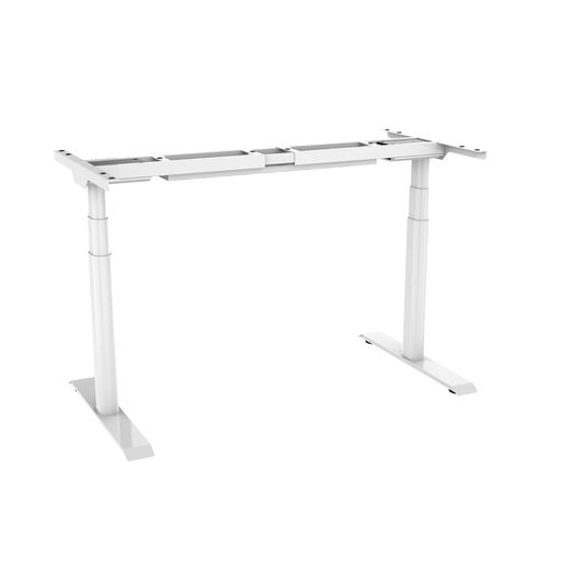 FLEXISPOT スタンディングデスク メーカー5年保証 電動式昇降デスク E8 高さ調節 人間工学 ゲーミングデスク パソコンデスク (足(白), 天板なし)