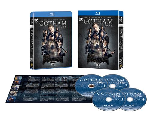 GOTHAM/ゴッサム 〈セカンド・シーズン〉 コンプリート・ボックス(4枚組) [BLU-RAY]