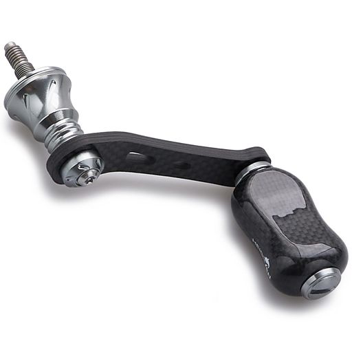 HEIGHTEN 42MM リール ハンドル 21MM ノブ 搭載 シマノ ダイワ スピニングリール 通用【ライトゲーム 渓流釣り】GOURD SERIES (ガンメタル) (745)