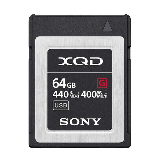ソニー(SONY) XQDメモリーカード 64GB QD-G64F 書き込み速度400MB/S / 読み出し速度440MB/S