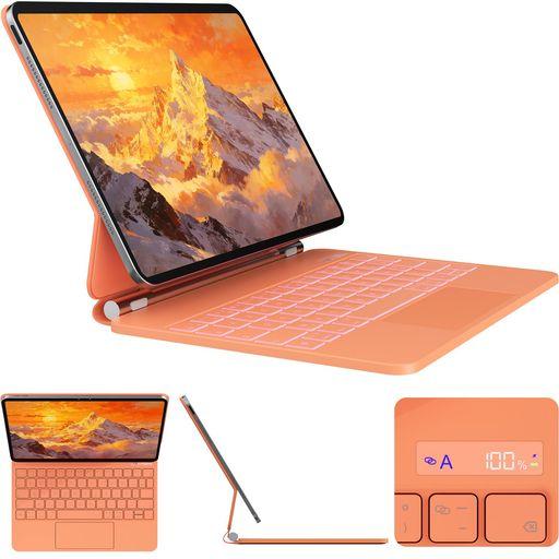 IPAD PRO 11 インチ M5 2025 & M4 2024 モデル用 磁気キーボードケース 軽量JIS日本語配列~磁気装着・マルチジェスチャートラックパッド・7 色バックライト・ショートカットキー・自動スリープ/… 13,312円