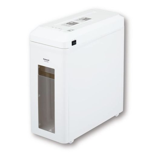 ナカバヤシ シュレッダー A4 最大裁断7枚 CD・カード細断可能 ホチキス対応 ホワイト 業務用 Z0228