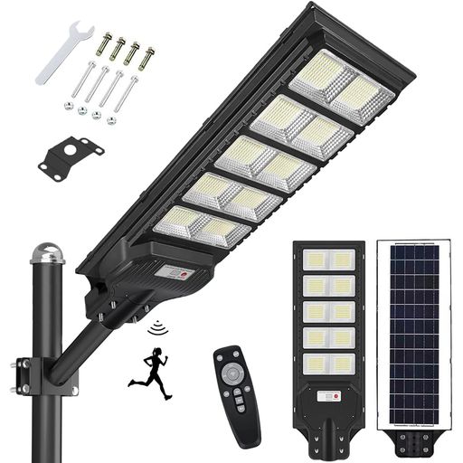 LBFXQ 【最新のアップグレード】ソーラー街灯 1000LED 40000MAH 街灯 ソーラー 屋外 センサーライト 屋外 超高輝度 ソーラーライト 屋外 防水 夜間自動点灯 点灯時間/明るさ調整 太陽光発電 配…