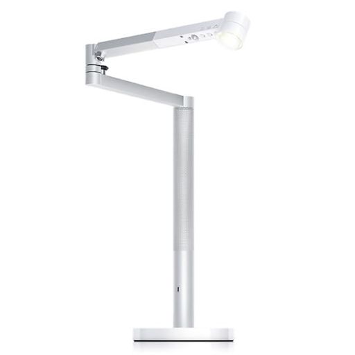 DYSON(ダイソン) ライト DYSON SOLARCYCLE MORPHTMデスクライト ホワイト/シルバー (CD06 WS) LED 関節照明 卓上ライト 人感センサー USB？C 充電器搭載【1台で4つの照明モード。一日中、あなたに適切な…