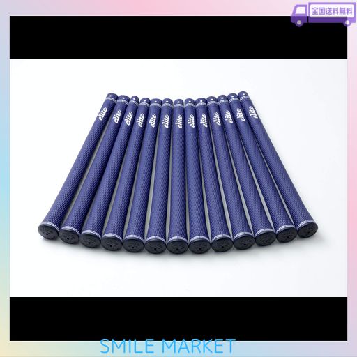 ELITEGRIPS (エリートグリップ) ゴルフ グリップ SX38 13本セット ネイビー バックライン無し