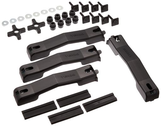 TERZO テルッツォ (BY PIAA) ルーフボックス オプション 4個入 取付マルチクランプ ブラック カーメーカー純正キャリア用ワイドバー対応用 EA200 10,136円