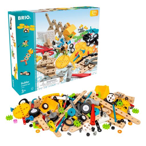 BRIO 木製レール 知育玩具 ビルダー クリエイティブセットII 対象年齢 3歳~ [全271ピース] 34606 誕生日 クリスマス プレゼント