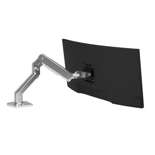 ERGOTRON エルゴトロン HX 管する腕 学習机マウント しろがね色 49in(9.1~19.1KG)まで VESA標準尺度相応う 45-475-026