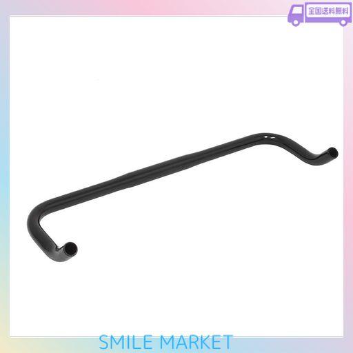 AKI WORLD(アキワールド) ブルホーンハンドルバー ブラック 470MM HS-RA-02-470-BK HB-OTR-002