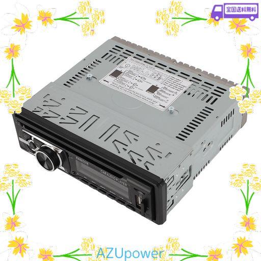CD プレーヤー付きシングル DIN カーラジオ、CD/DVD プレーヤー付き カーステレオ、USB ポート、ハンズフリー通話、AUX 入力、トラック用シングル DIN カーラジオ