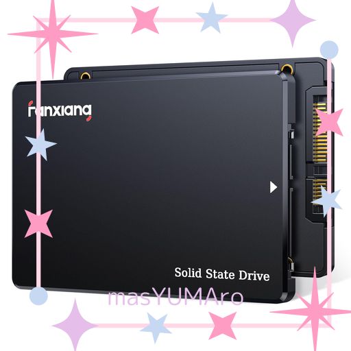 FANXIANG SSD 512GB SATA3.0 6GB/S 2.5インチ 7MM 3D NAND 搭載 内蔵SSD 最大読込 560MB/S [ 容量モデル:256GB/512GB/1TB/2TB/4TB ] SATAIII