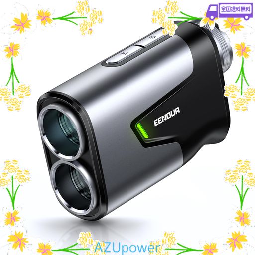 EENOUR U1000ADL ゴルフレーザー距離計 赤OLED/黒LCD切替可能 3点間距離 最速0.15S測定 1093YD対応 高透過レンズ マグネット内蔵 6倍望遠 霧モード 高低差測定ON/OFF スロープモード ピンロックモード…