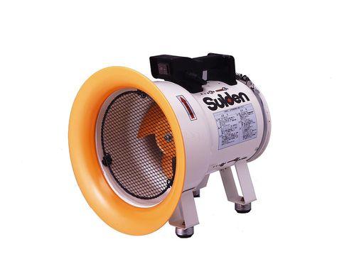 スイデン(SUIDEN) 送風機 軸流ファン ハネ200MM 単相100V 低騒音省エネ SJF-200L-1