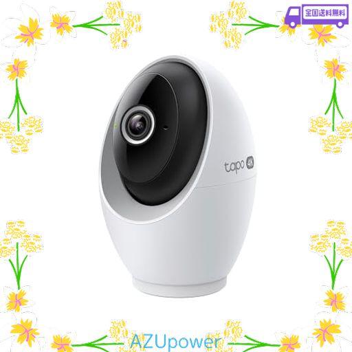 TP-LINK TAPO みまもりカメラ ペットカメラ ベビーモニター 顔認識 顔AI検知 4K 8MP 800万画素 双方向音声 パン/チルト 360° AI検知 自動追尾 ナイトビジョン セキュリティ対策 IPHONE/スマホ対応 メ…