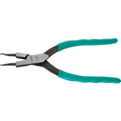 TRUSCO(トラスコ) スナップリングプライヤー 孔用 Φ3.0 直爪50型 50-3A × 5【ケース販売】