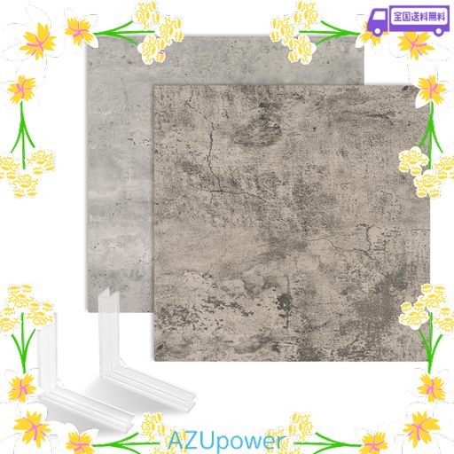 MEKING 背景ボード 60X60CM 写真撮影 撮影用 コンクリート 商品撮影 美食撮影 小物写真 雑誌撮影など適用 2枚セット