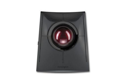 KENSINGTON ケンジントン SLIMBLADE PRO ワイヤレストラックボール 4ボタン 左右対称デザイン 55MMボール 有線接続 2.4GHZワイヤレス接続 BLUETOOTH接続 MAC対応 K72081JP